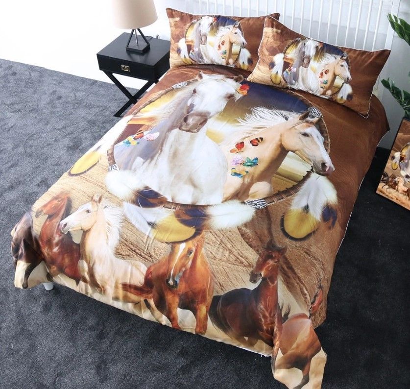 Horses Bedding Set