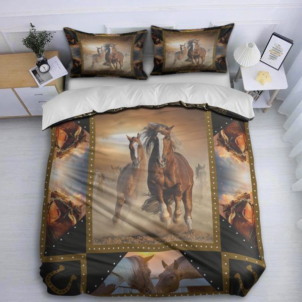 Horses Bedding Set