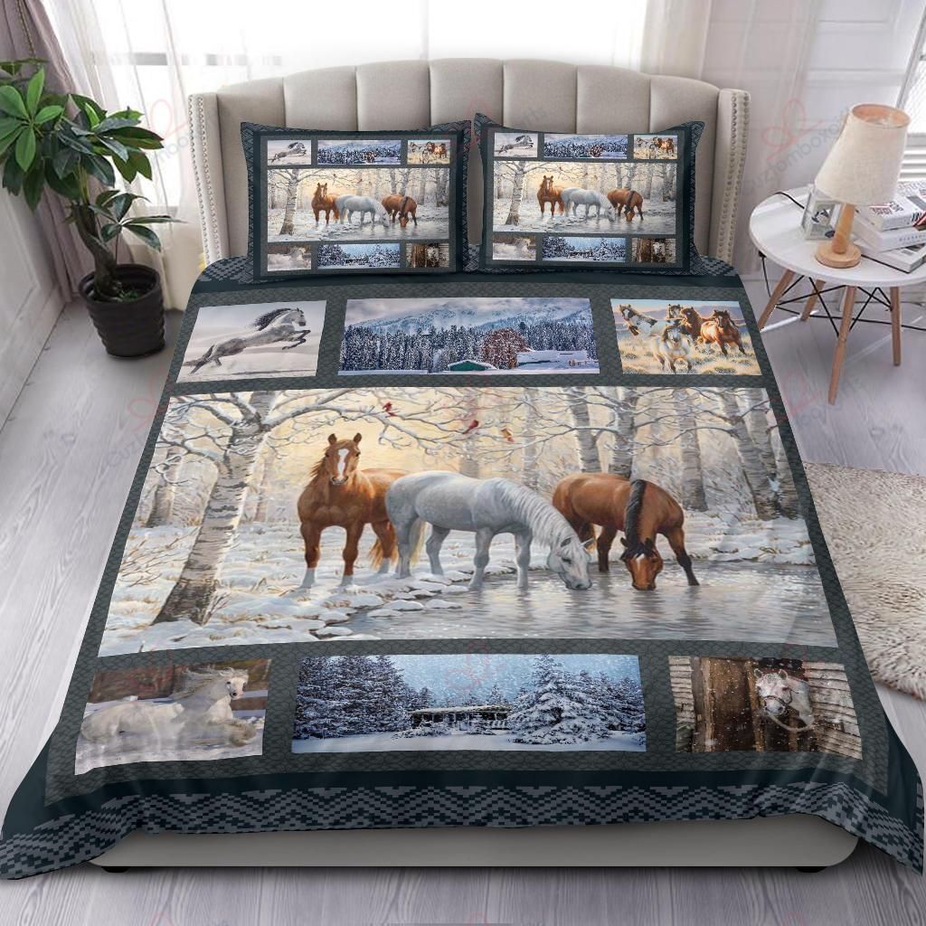 Horses Bedding Set