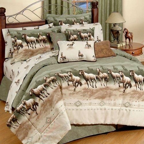 Horses Running Bedding Set