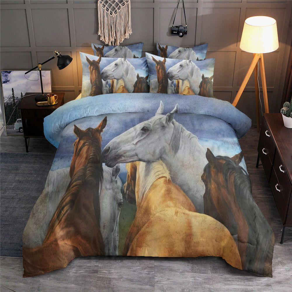 Horses Bedding Set