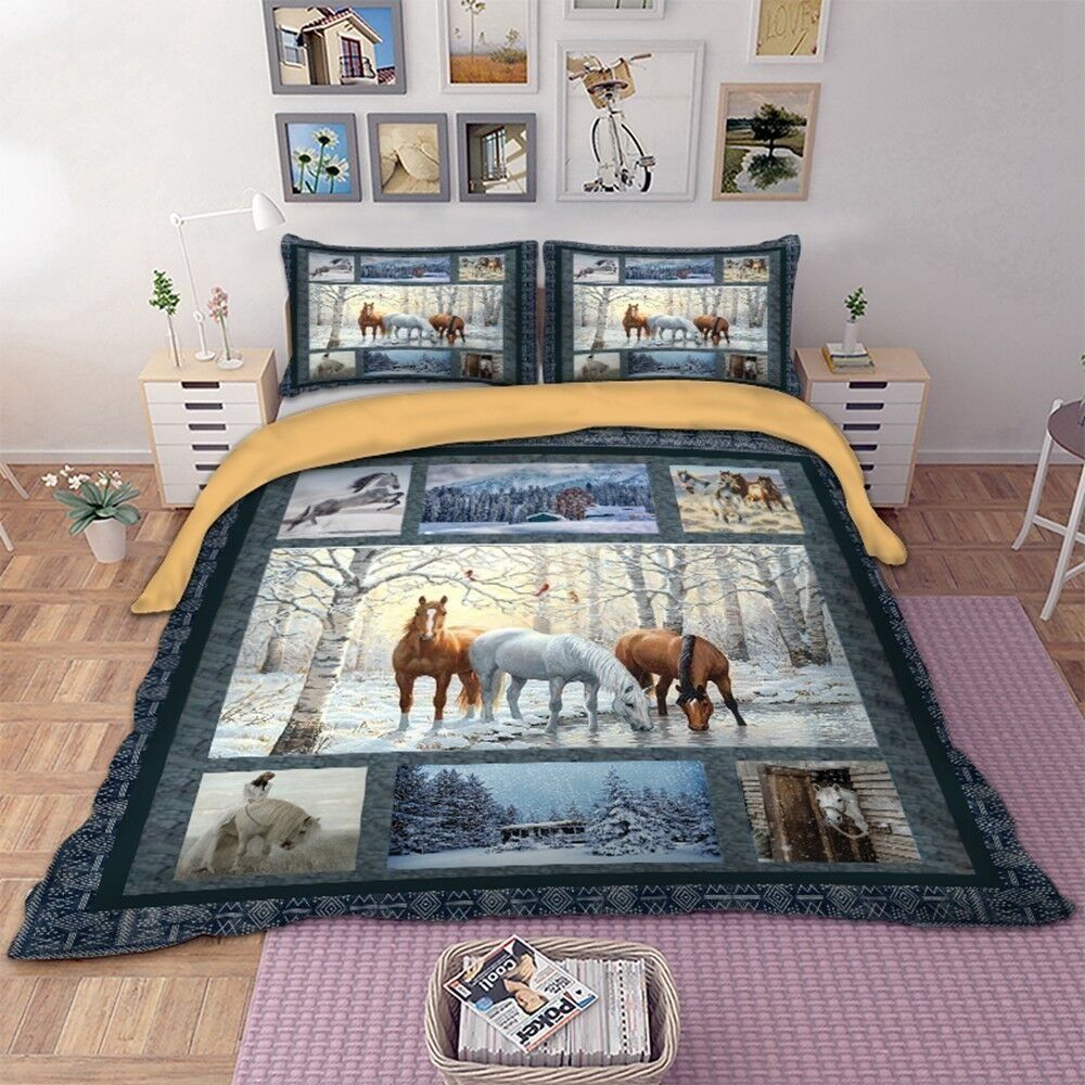 Horses Tree Bedding Set