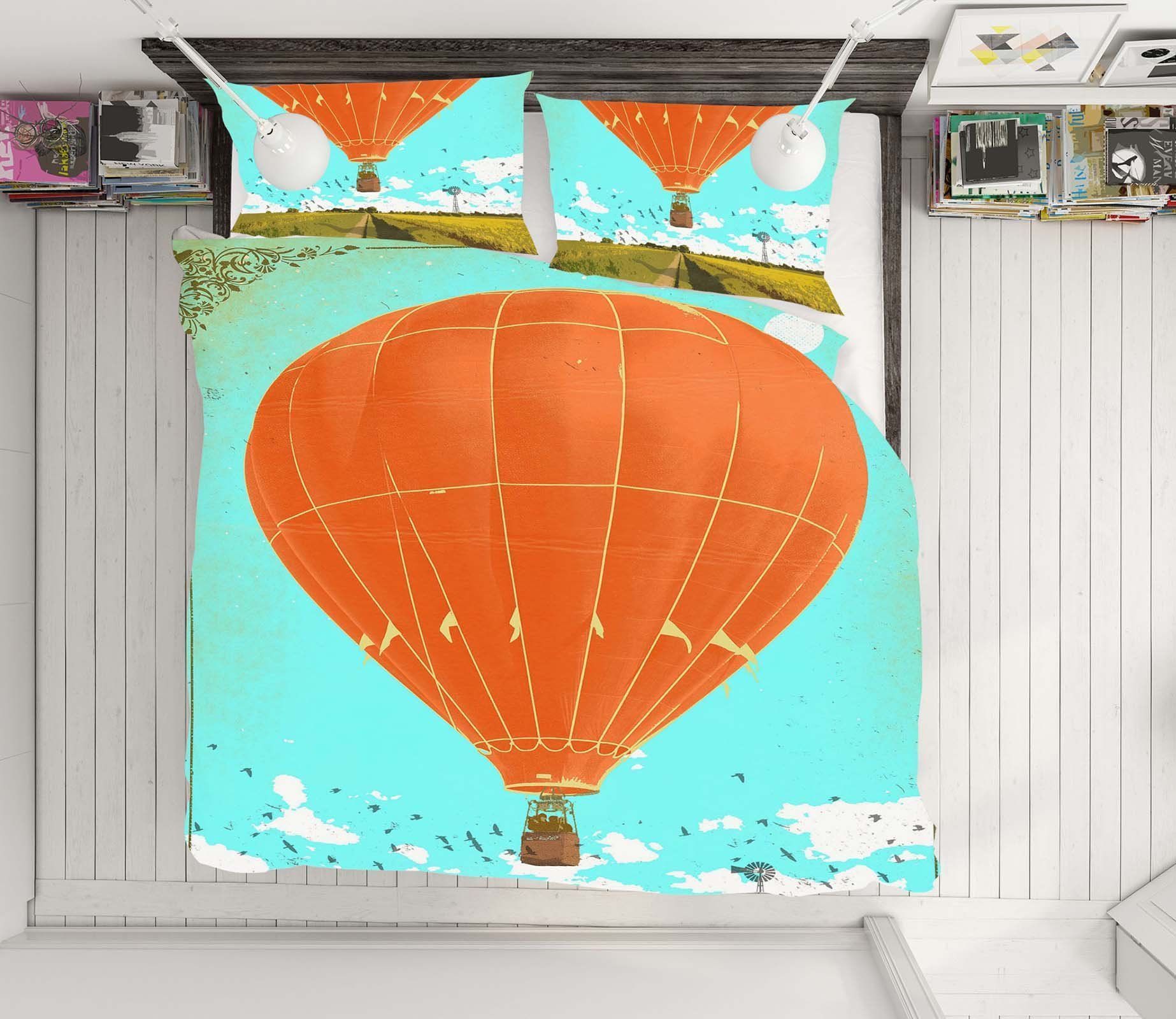 Hot Air Balloon Bedding Set
