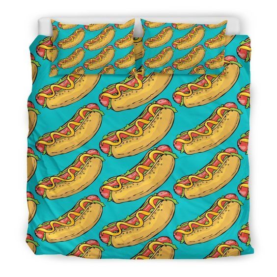 Hot Dog Bedding Set