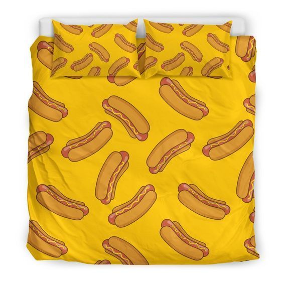 Hot Dog Bedding Set