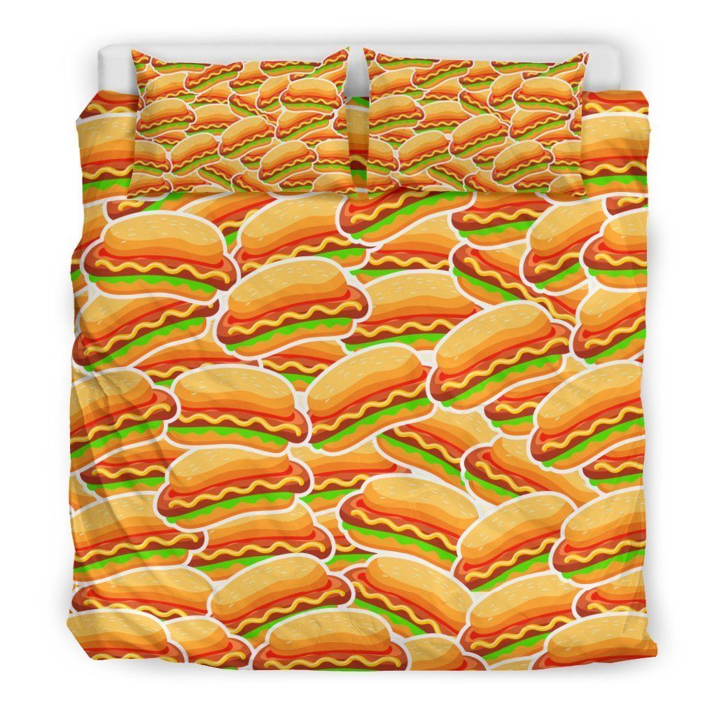 Hot Dog Bedding Set
