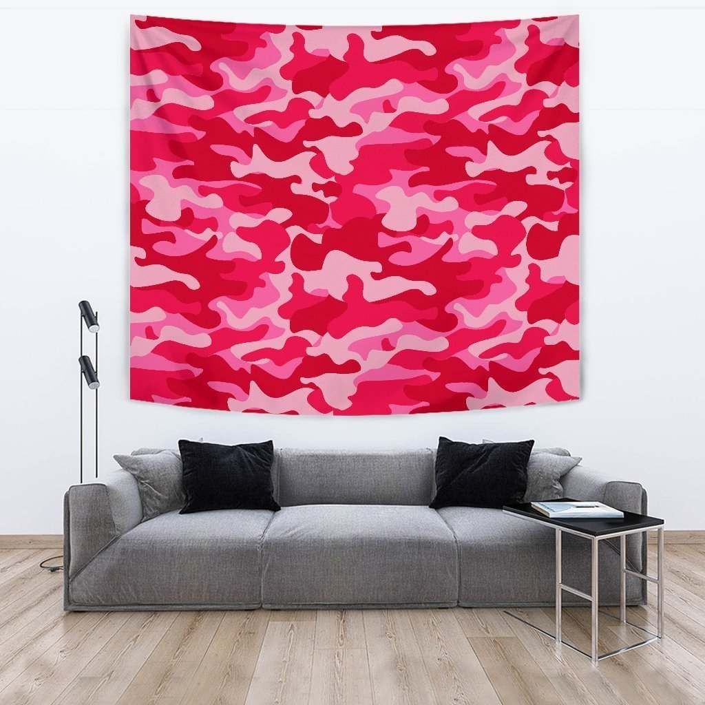 Hot Pink Camouflage CL17100085MDT Tapestry