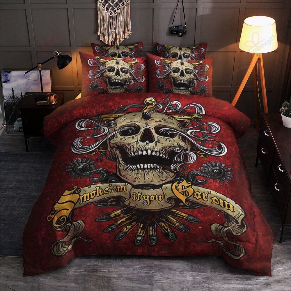 Hot Skull Bedding Set