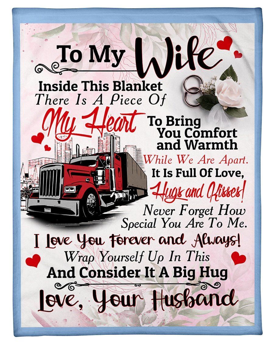 How Special You Are Fleece Blanket To Trucker’s Wife Fleece Blanket