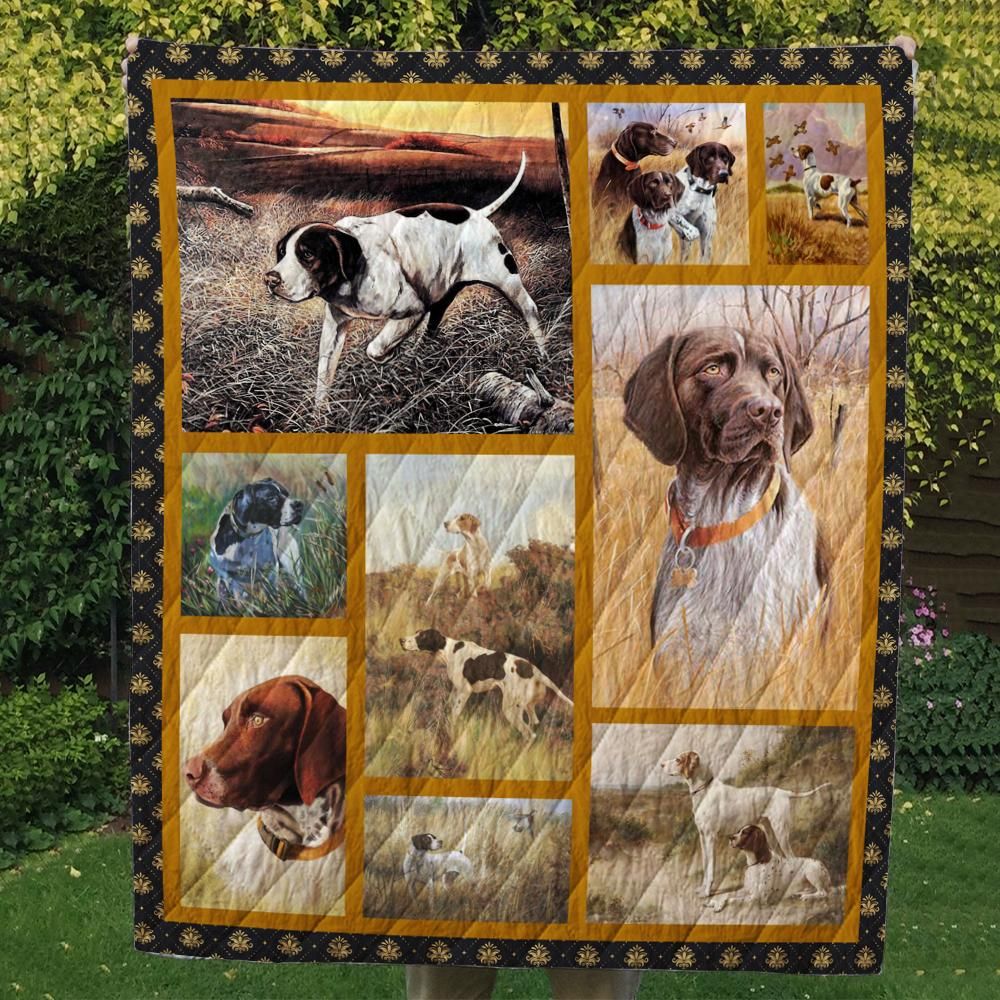 Hp Pointer Hunting Quilt Blanket Dhc09122263Dd