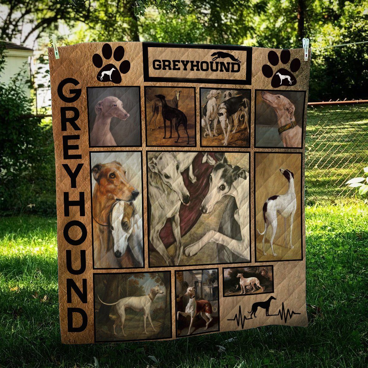 Hq Italian Greyhound Quilt Blanket Dhc09122237Dd