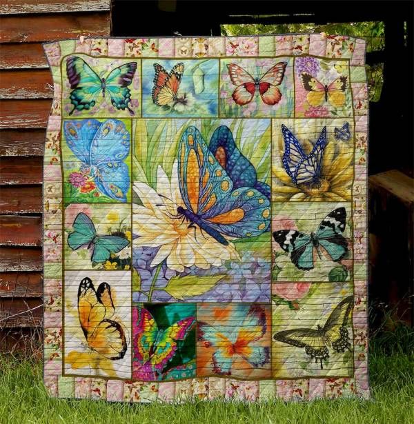 Hth2806 Butterfly Beautiful As A Butterfly Quilt Christmas Gift Dhc16122670Dd