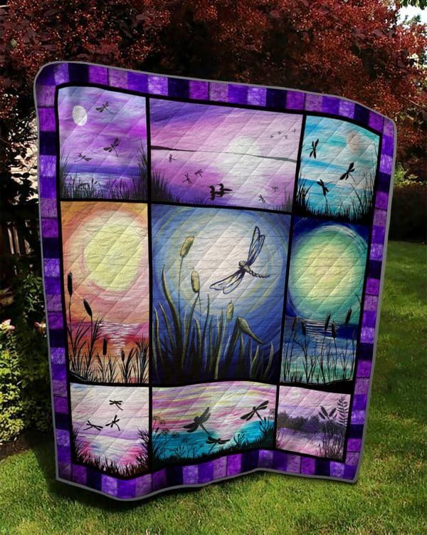 Hth2806 Dragonfly Up So High Quilt Christmas Gift Dhc16122869Dd