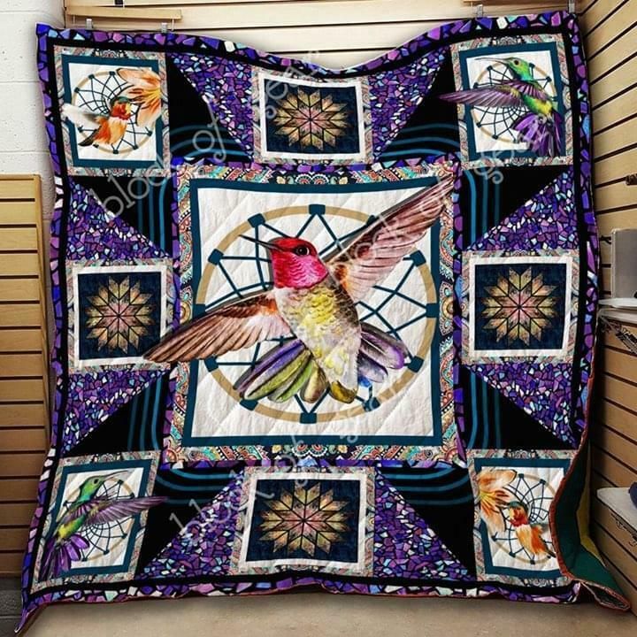 Huming Bird Never Enough Quilt Blanket DHC020120691TD