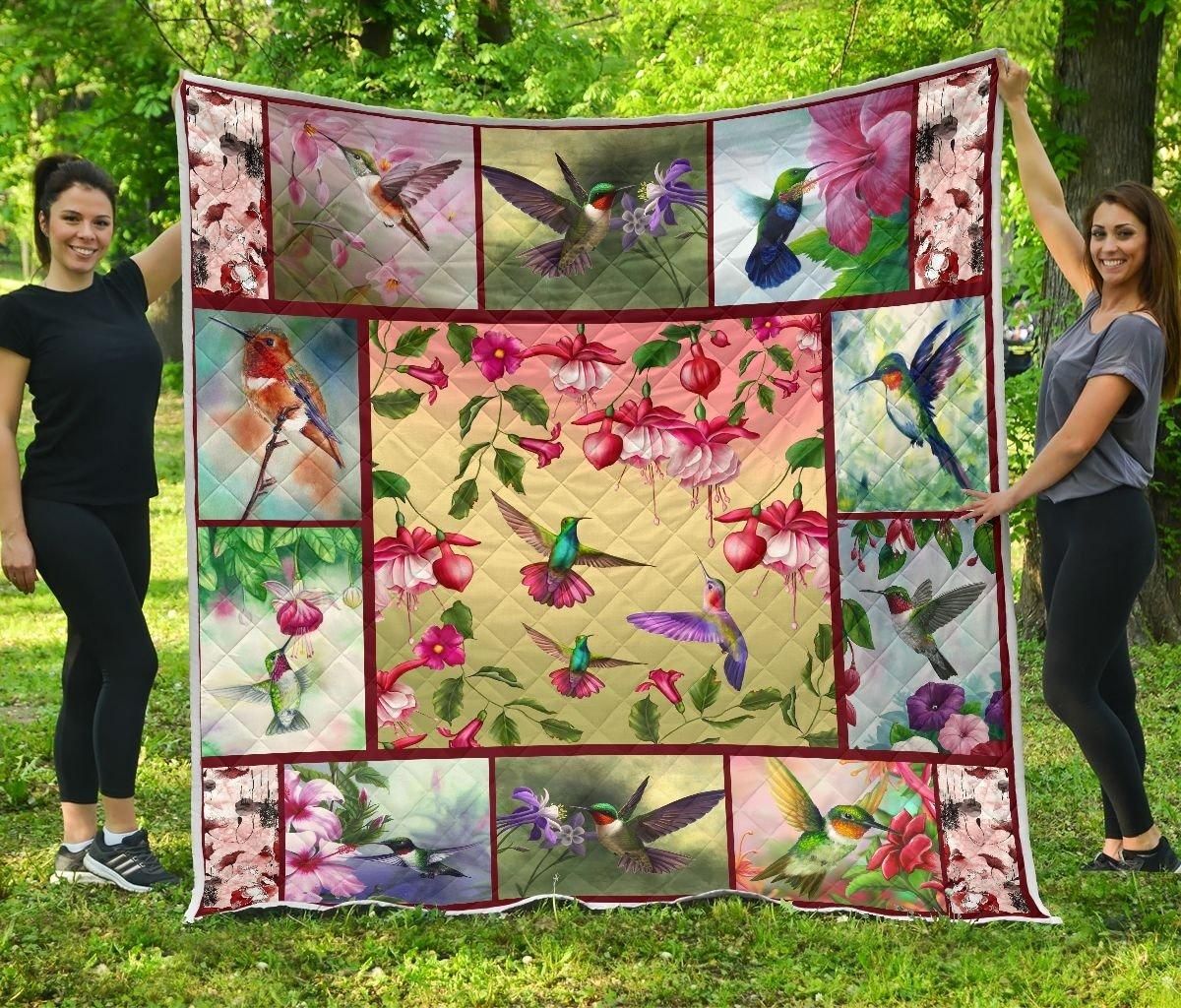 Humming Bird A Broken Wing Quilt Blanket DHC31121809TD