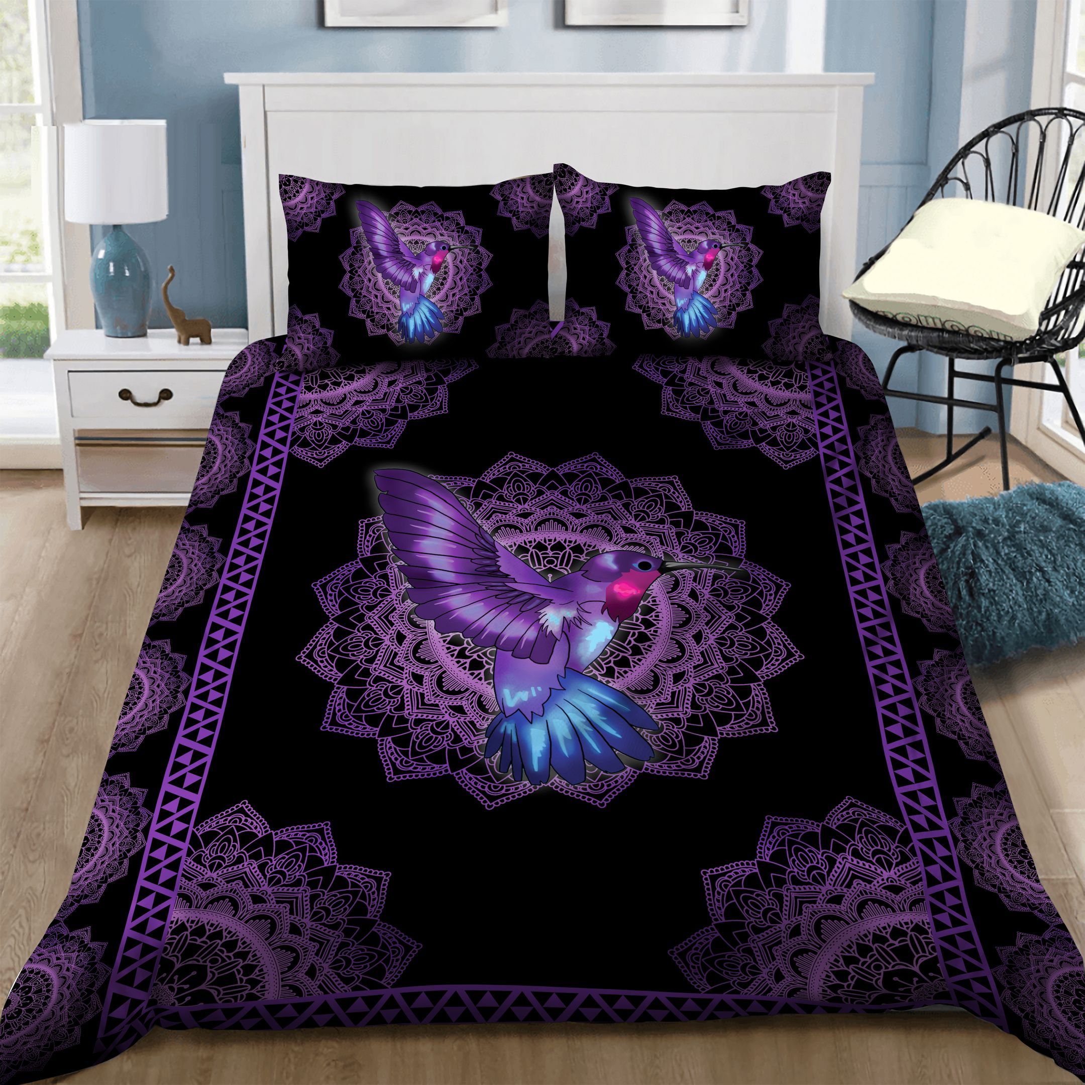 Humming Bird Bedding Set