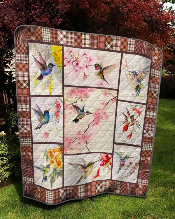Humming Bird Dancing With A Stranger Quilt Blanket DHC020120986TD