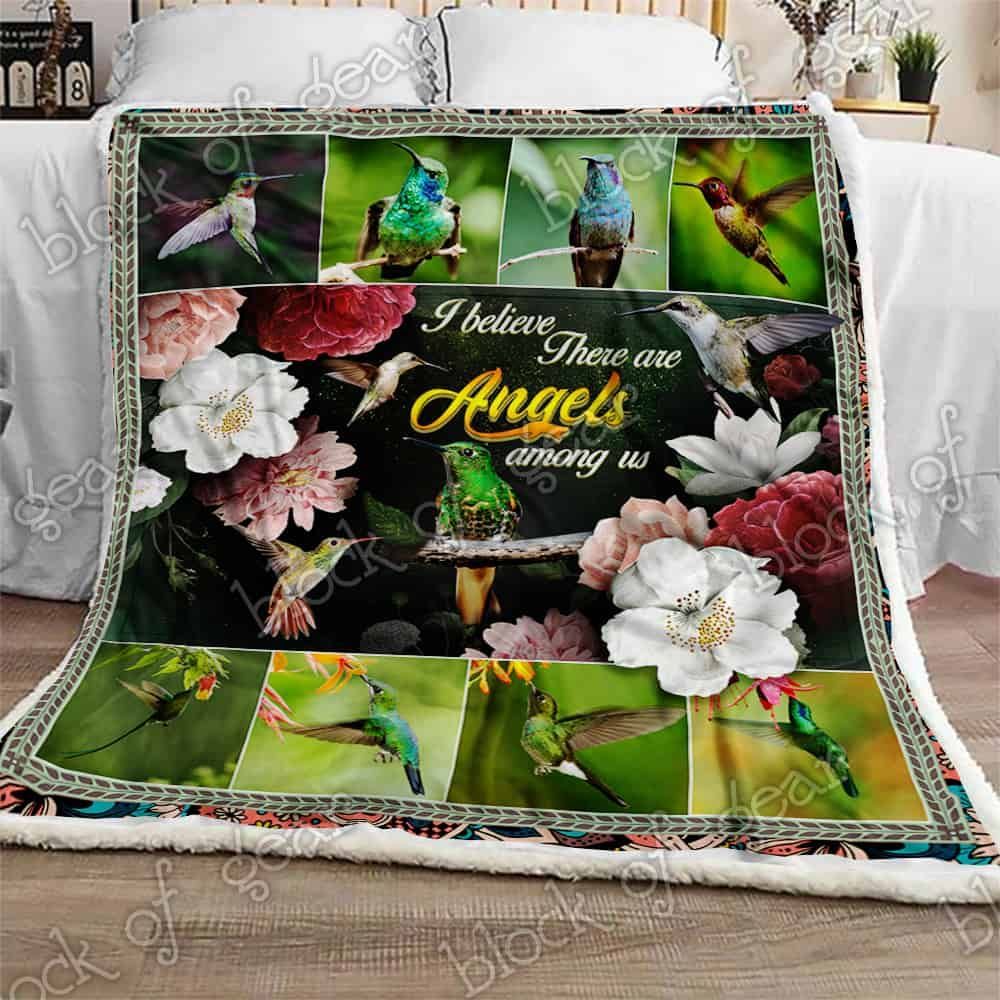 Humming Bird Fleece Blanket