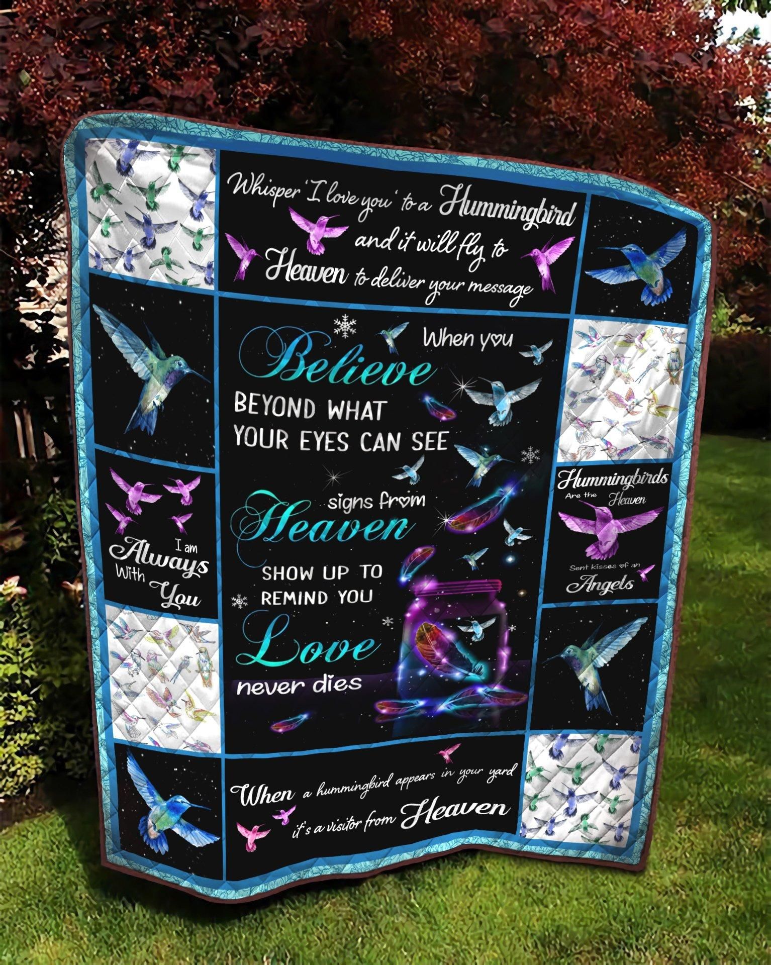 Humming Bird Skip Rope Song Quilt Blanket DHC020120223TD