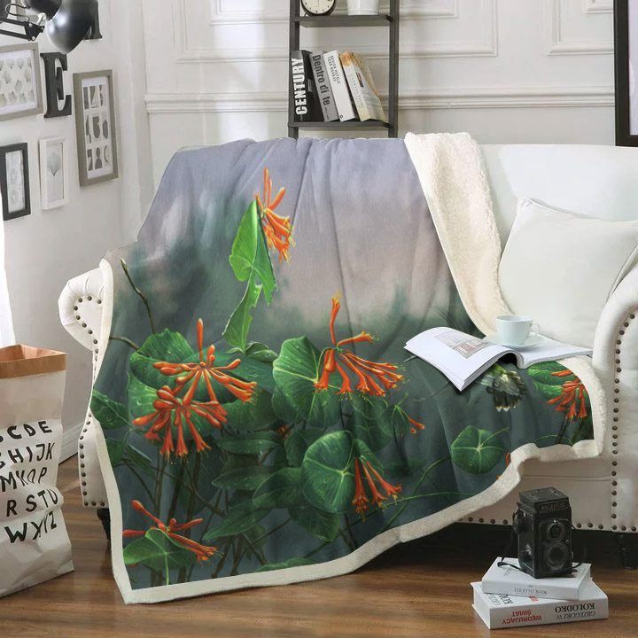 Humming Bird Sherpa Fleece