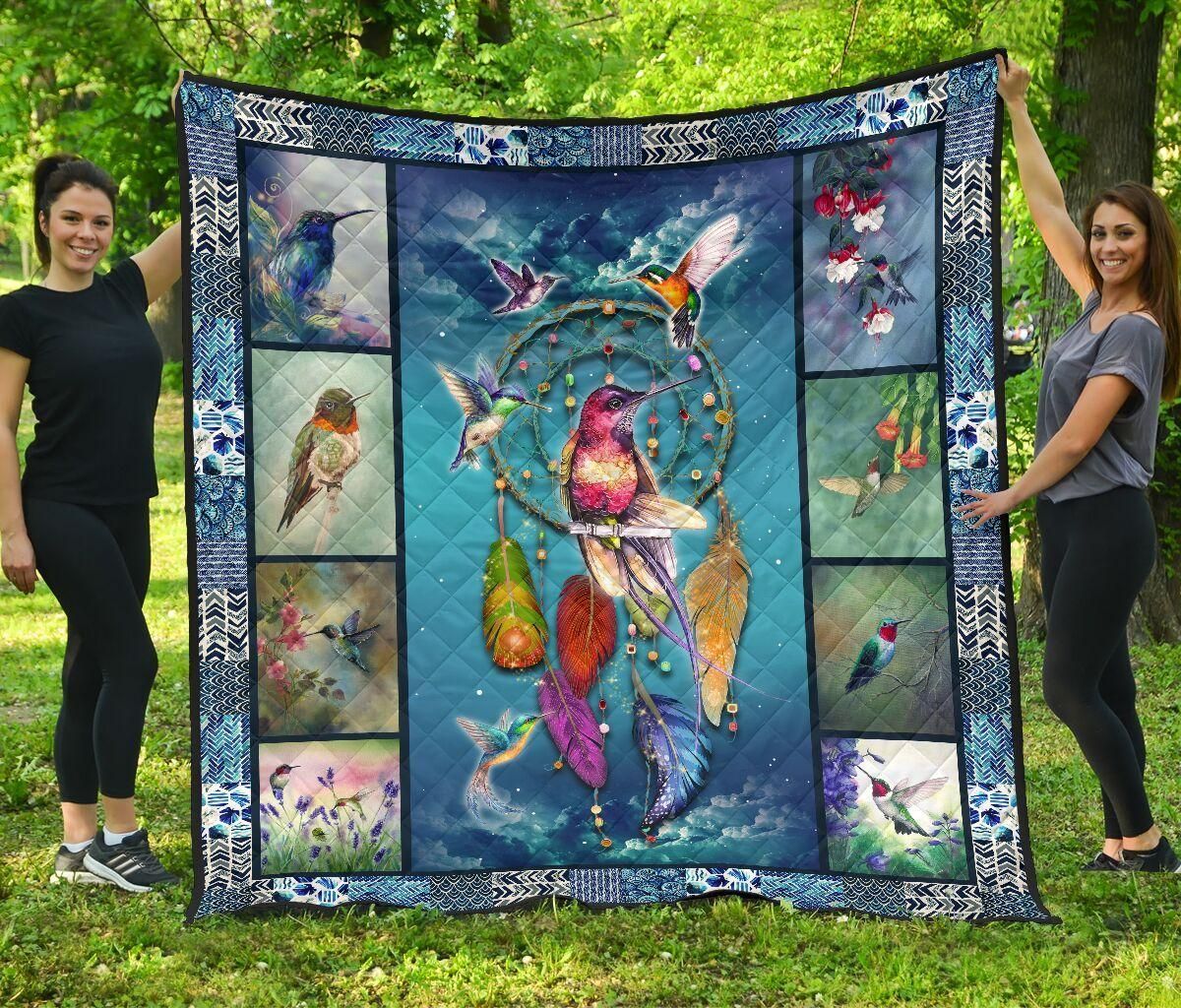 Humming Bird You Decorated My Life Quilt Blanket DHC020120224TD