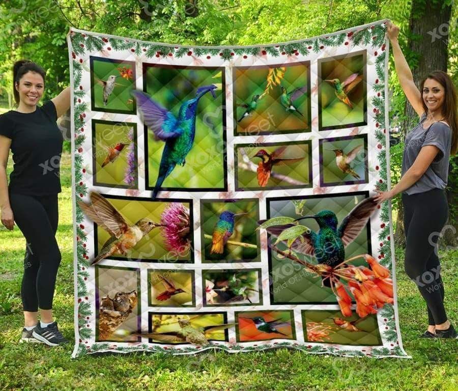 Humming Birds CL05100055MDQ Quilt Blanket