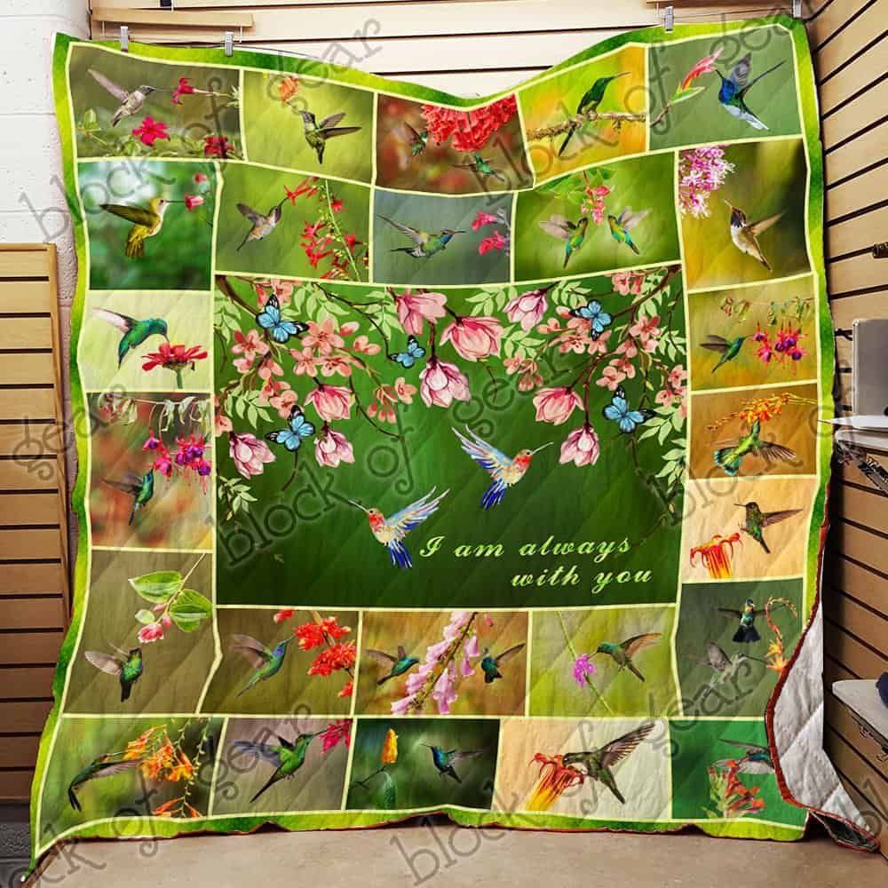 Hummingbird 1 GS-CL-NT2910 Quilt Blanket
