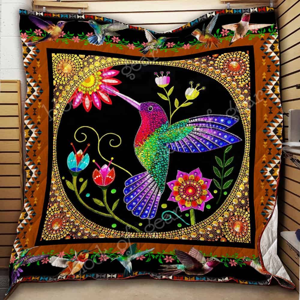 Hummingbird 2 GS-CL-NT3010 Quilt Blanket