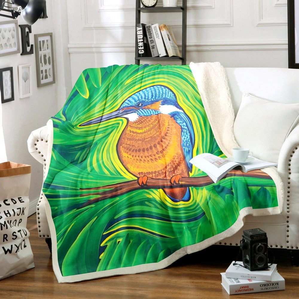 Hummingbird Sherpa Fleece