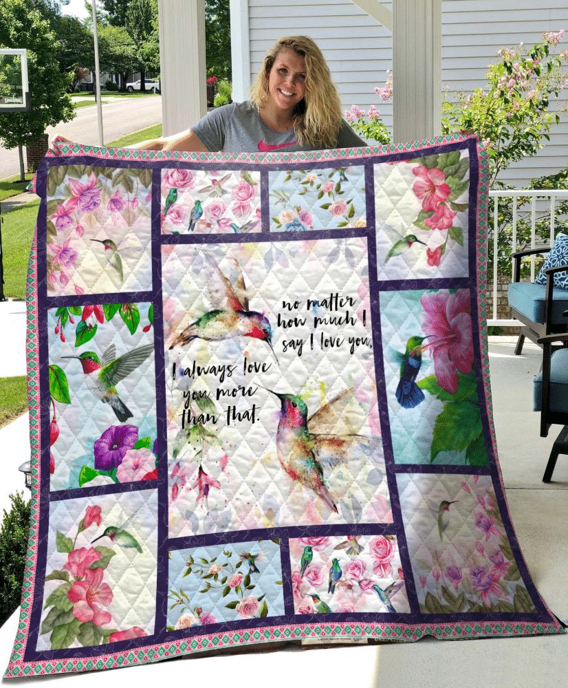 Hummingbird Awesome Hummingbird GS-CL-DT2706 Quilt Blanket