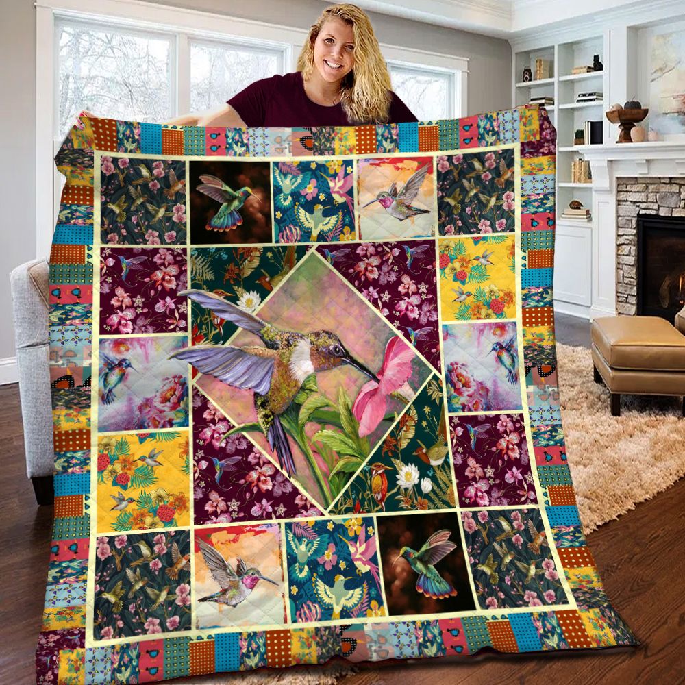 Hummingbird BBB161027 Quilt Blanket