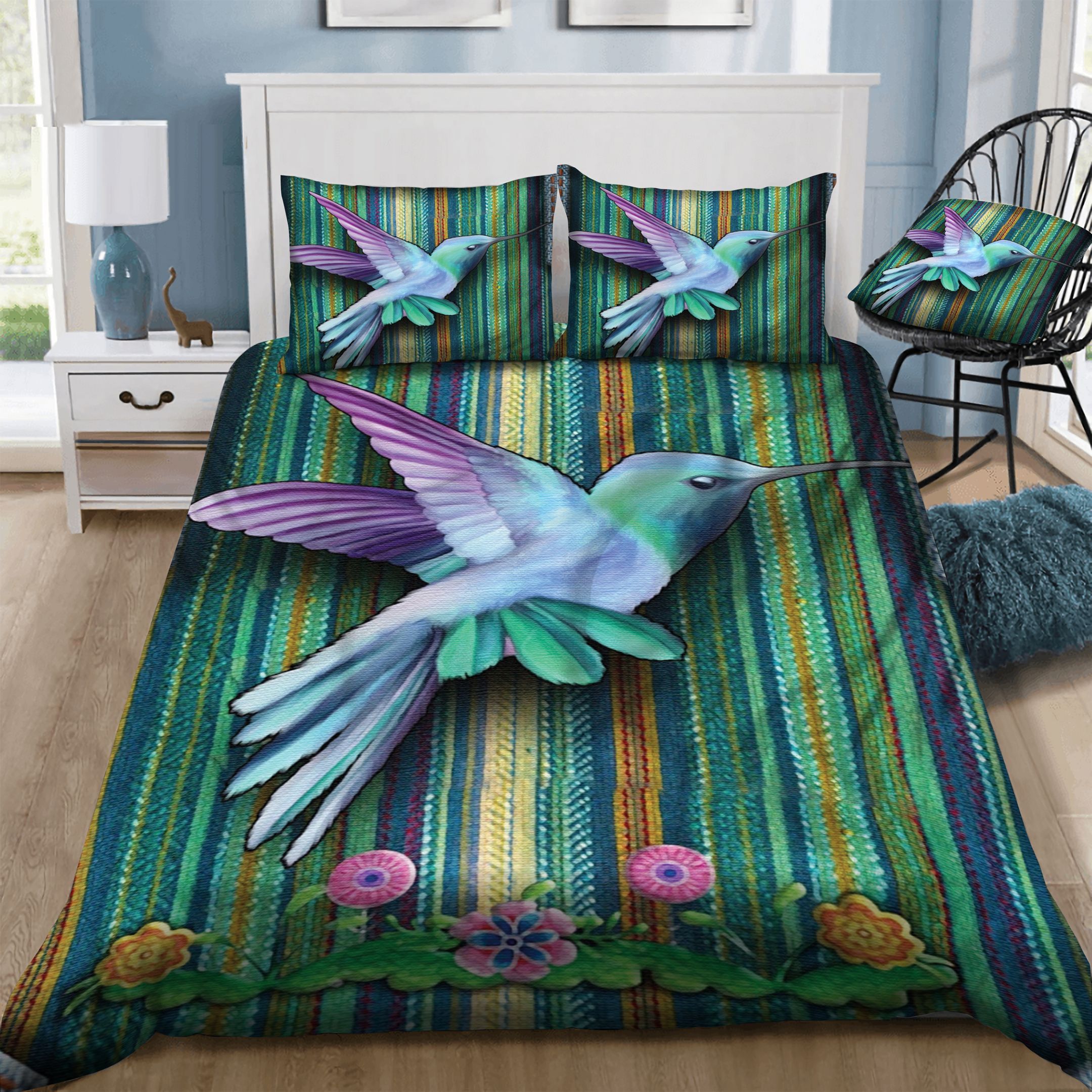 Hummingbird  Bedding Set