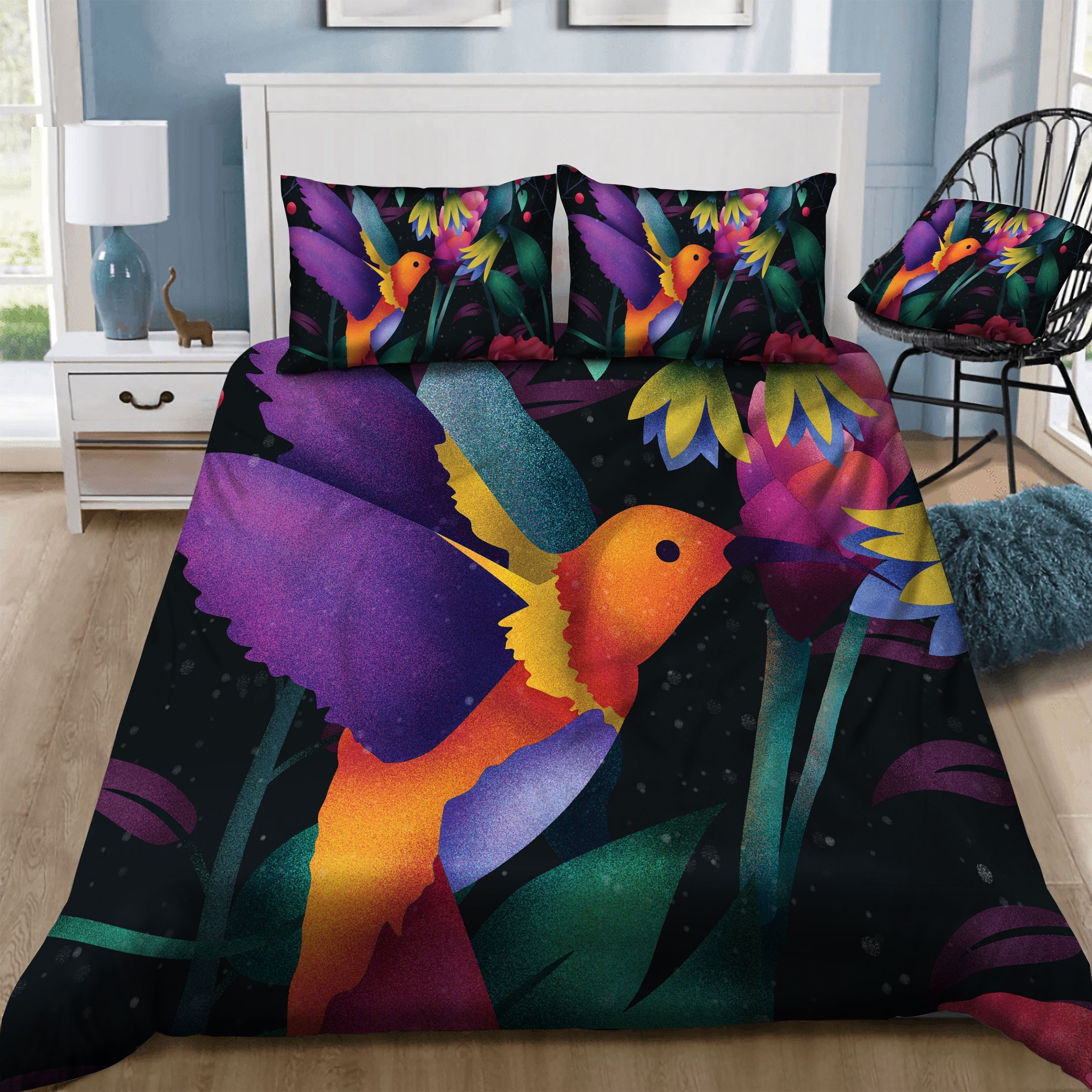 Hummingbird  Bedding Set