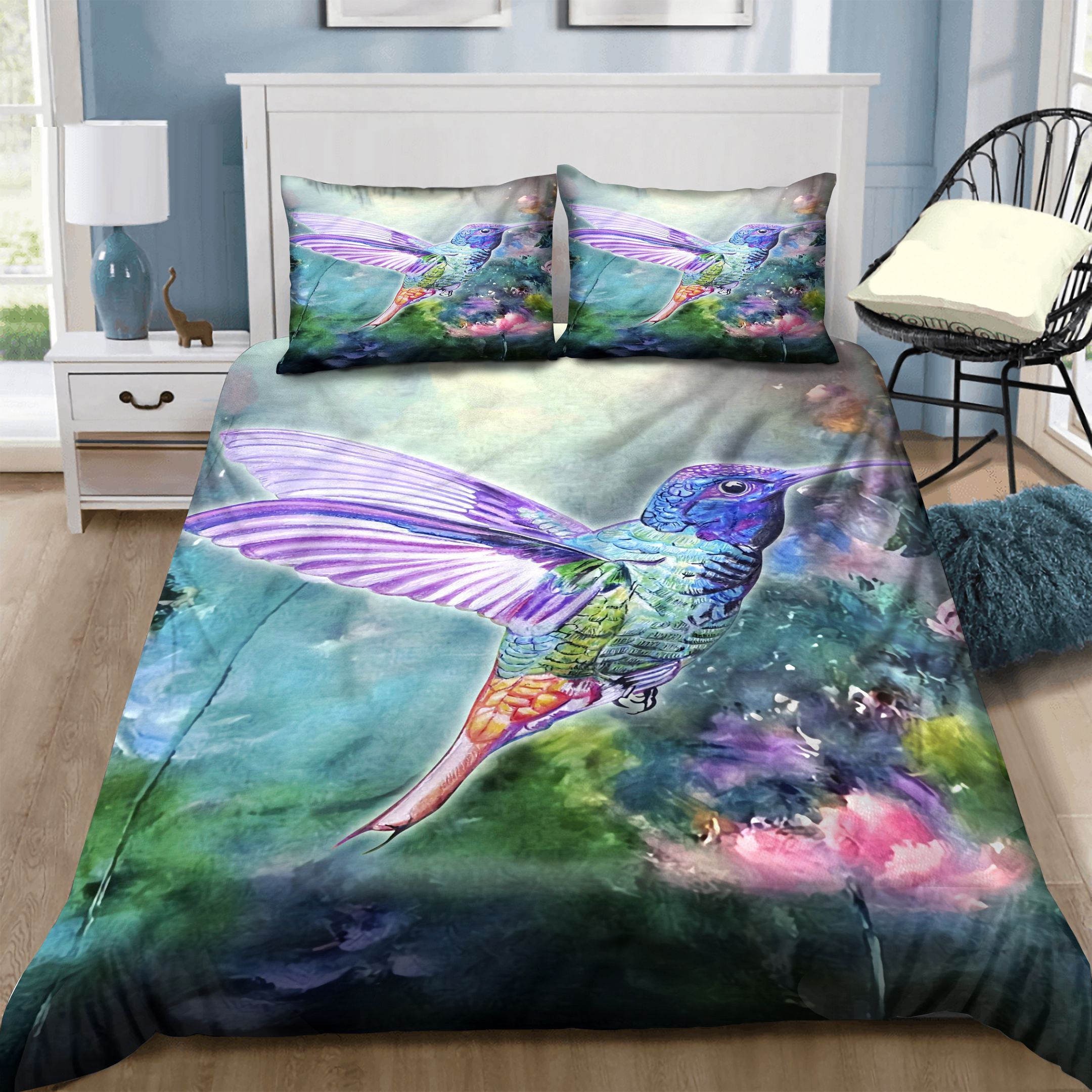 Hummingbird Bedding Set
