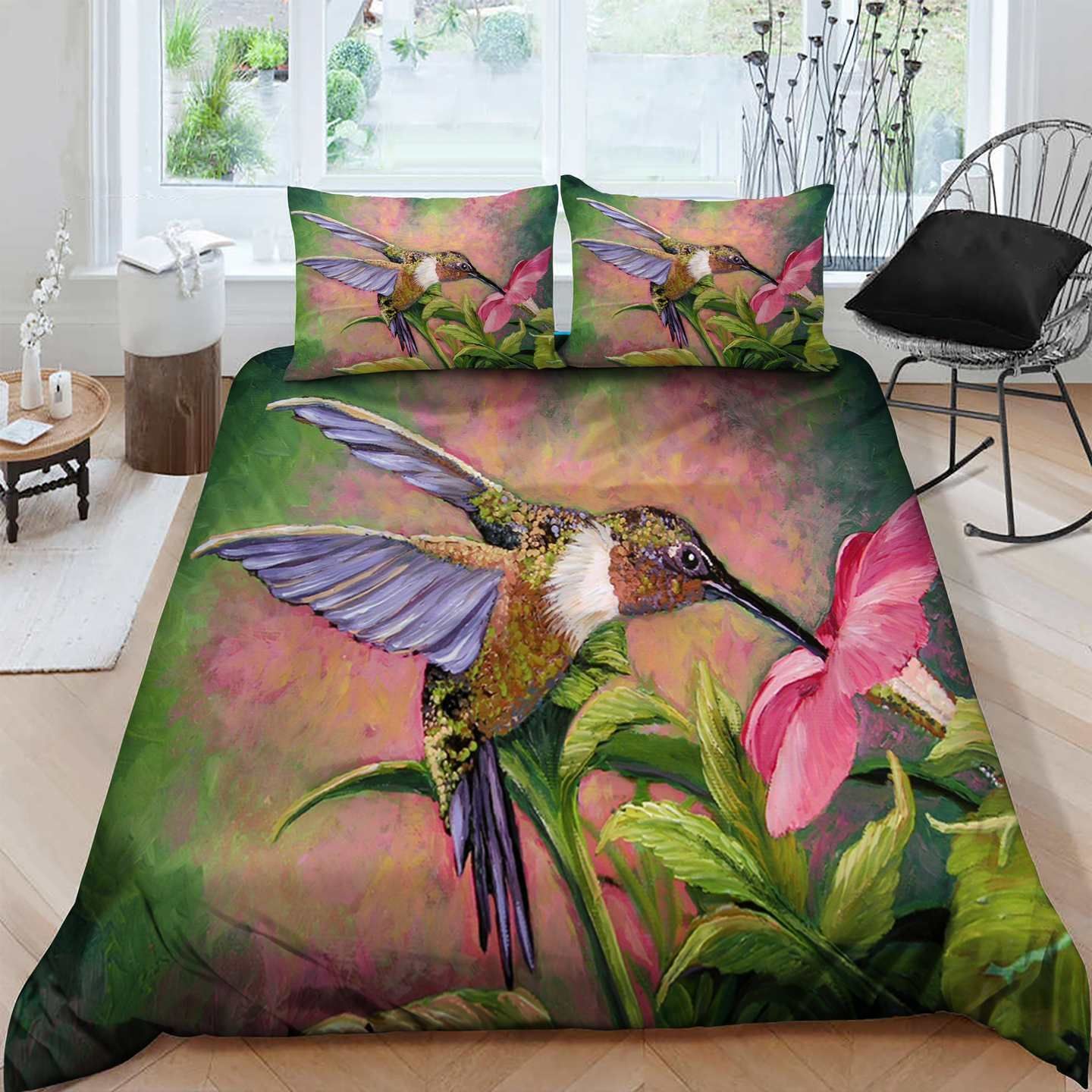 Hummingbird Bedding Set