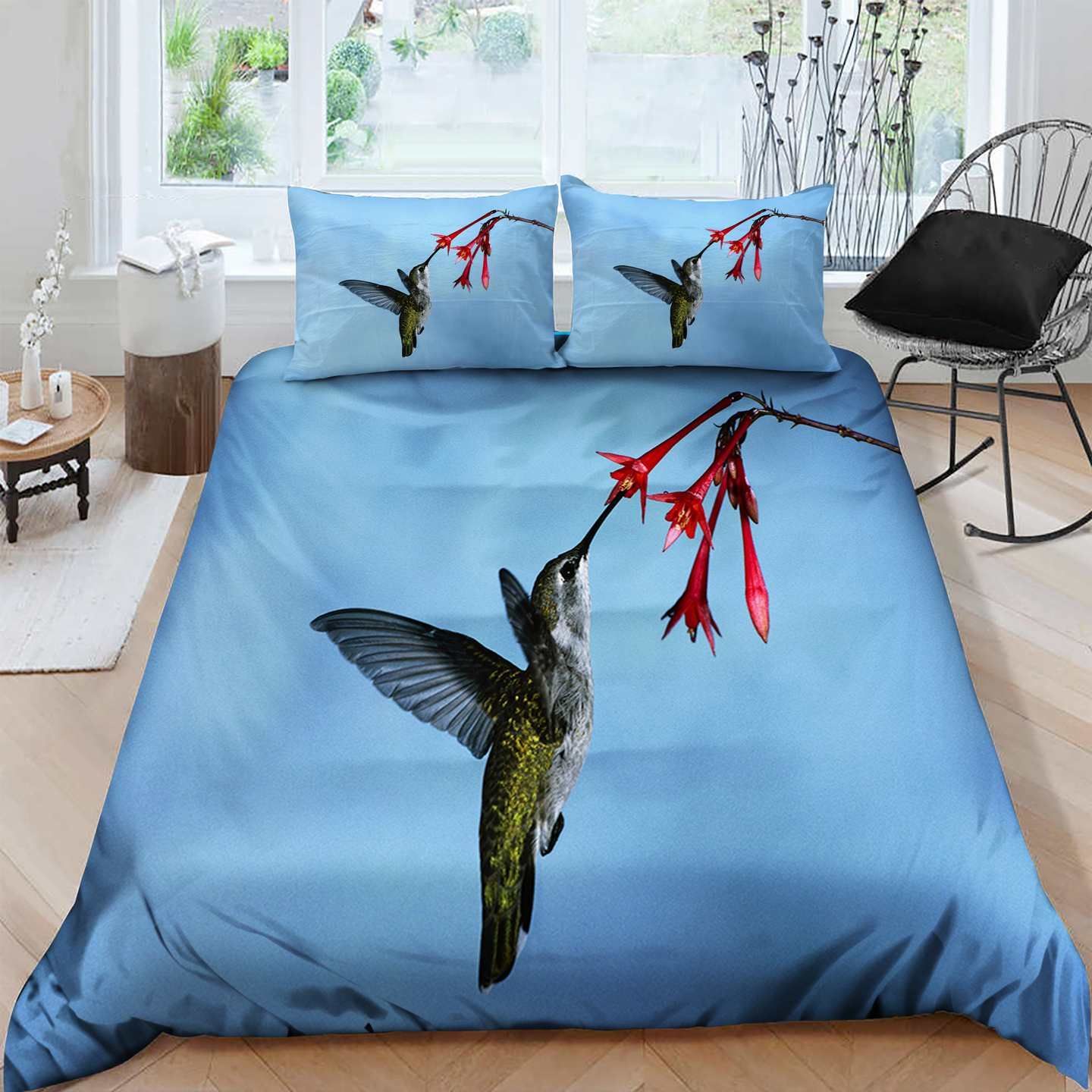 Hummingbird Bedding Set