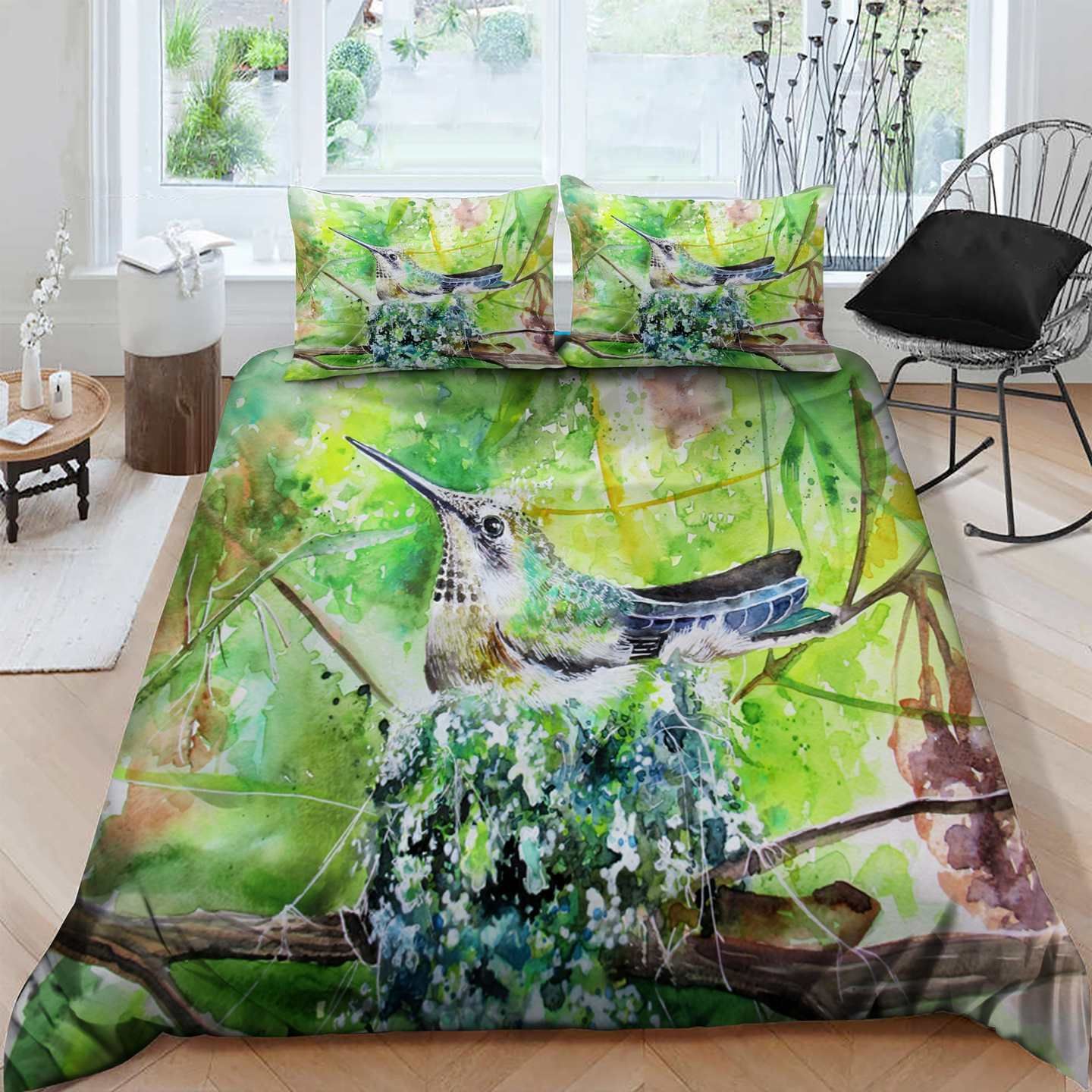Hummingbird Bedding Set