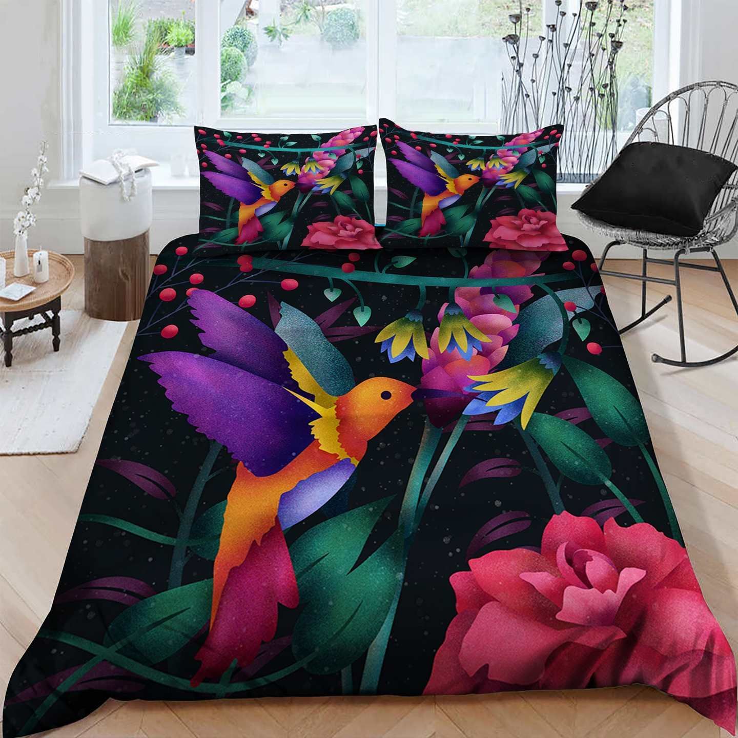Hummingbird Bedding Set