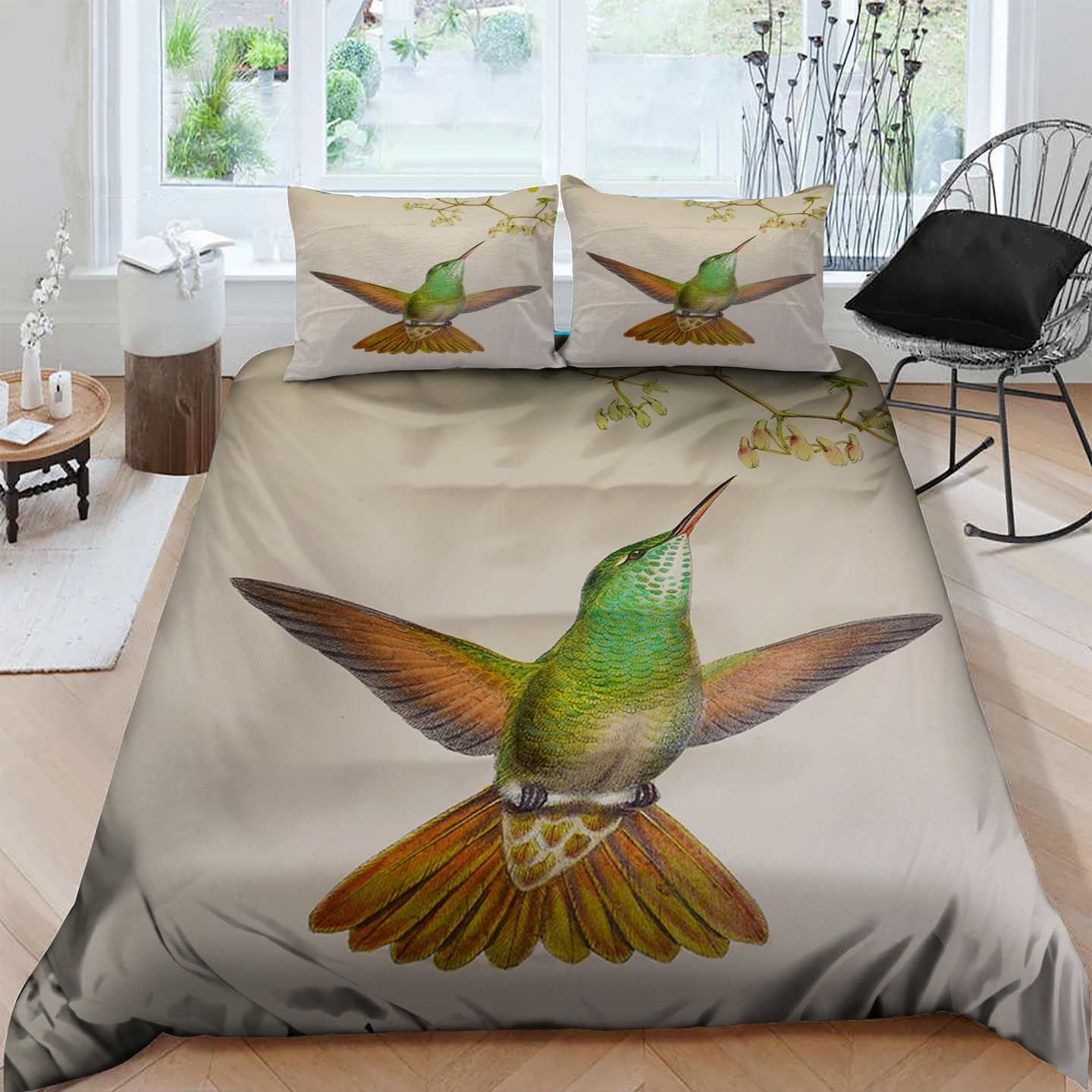 Hummingbird Bedding Set