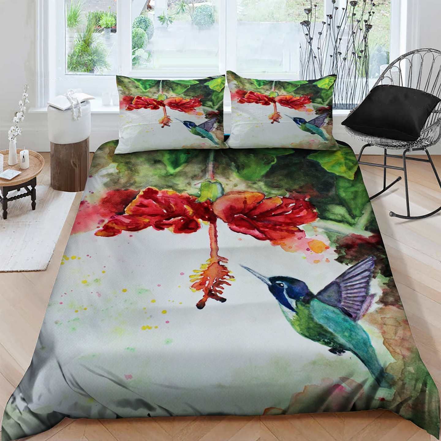 Hummingbird Bedding Set