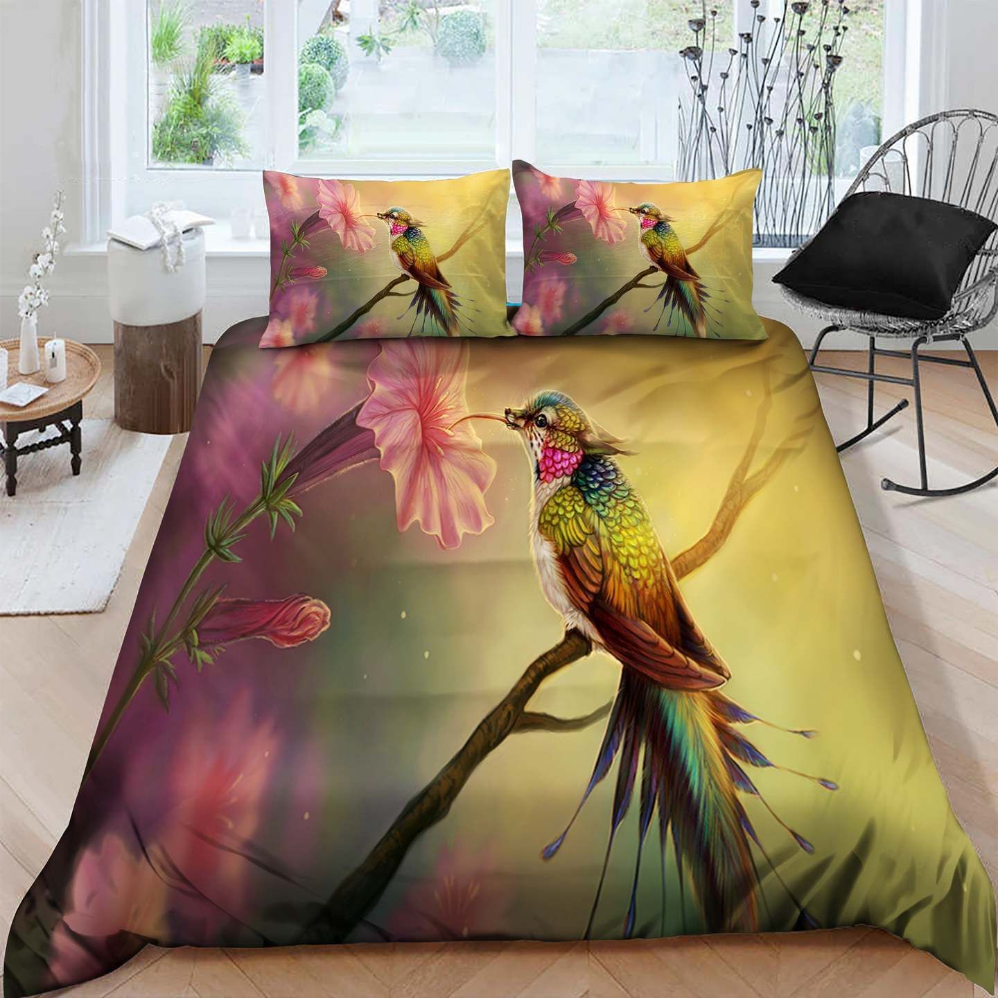 Hummingbird Bedding Set