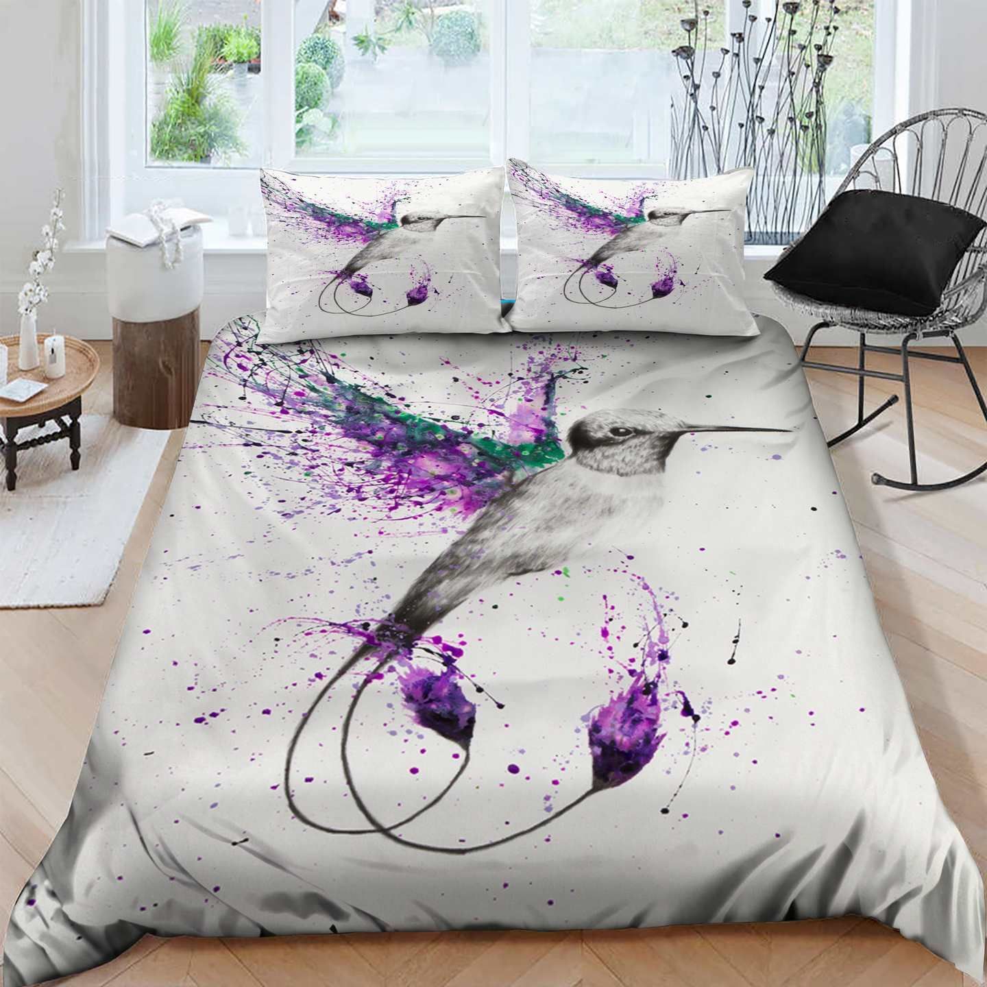Hummingbird Bedding Set