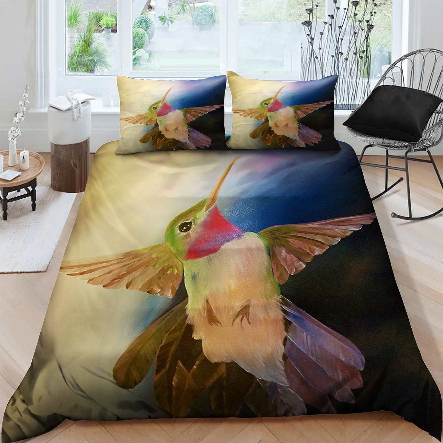 Hummingbird Bedding Set