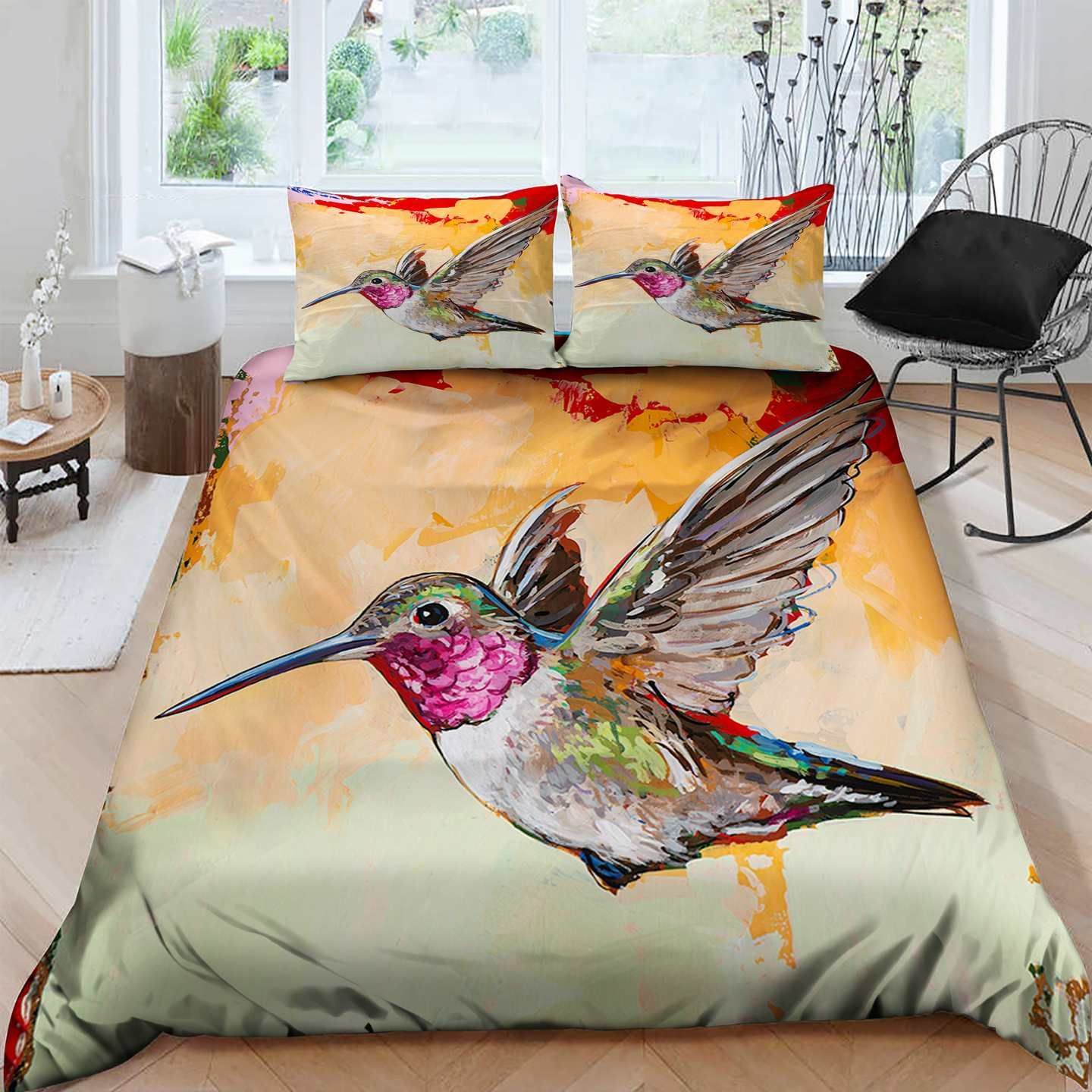 Hummingbird Bedding Set