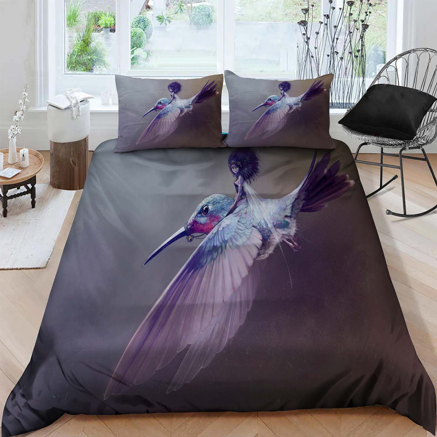 Hummingbird Bedding Set