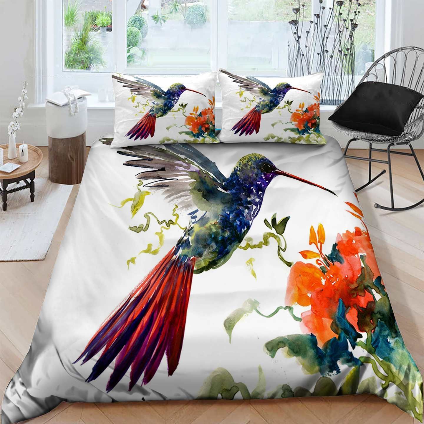 Hummingbird Bedding Set