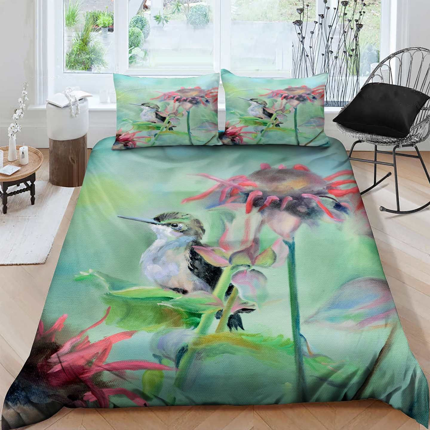 Hummingbird Bedding Set