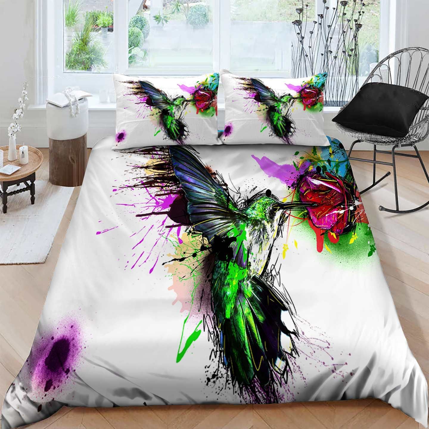 Hummingbird Bedding Set