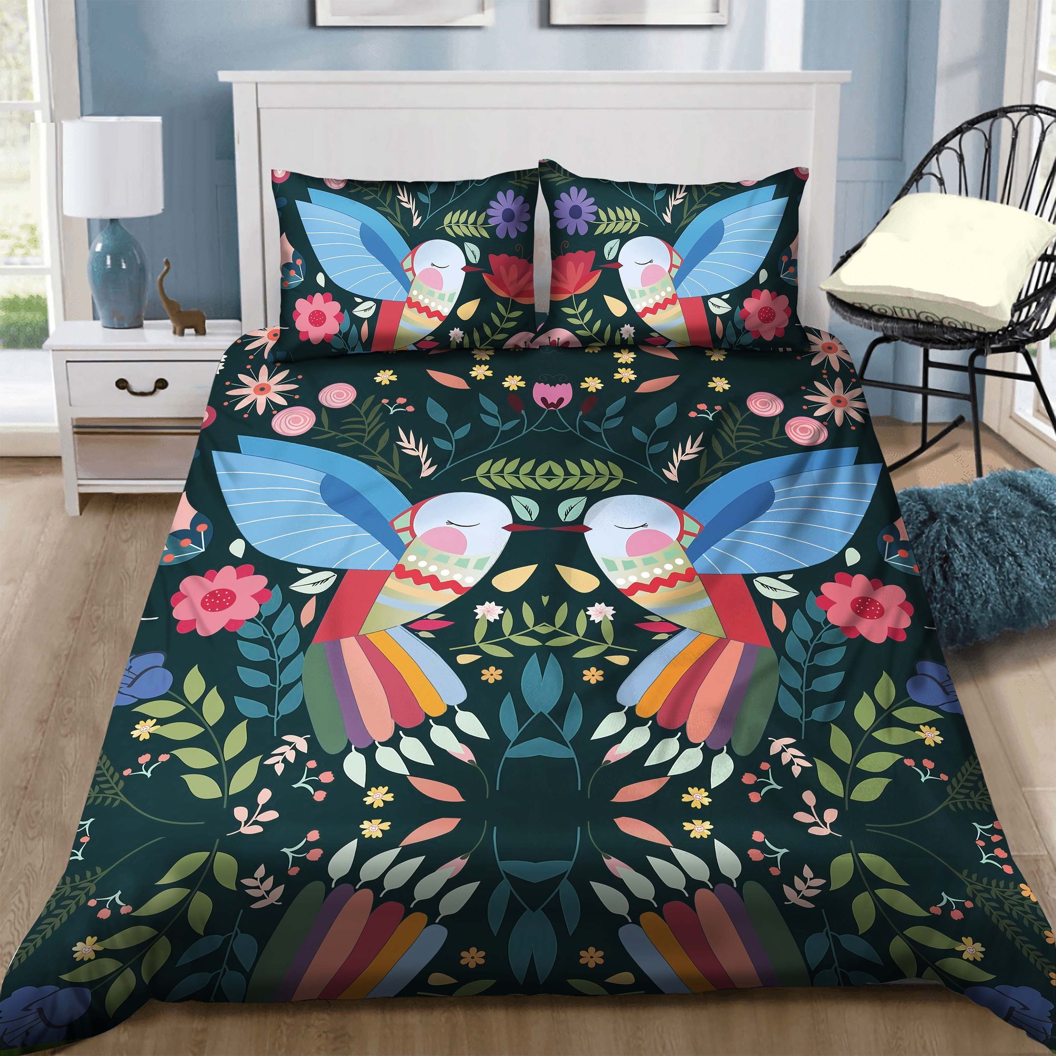 Hummingbird Bedding Set