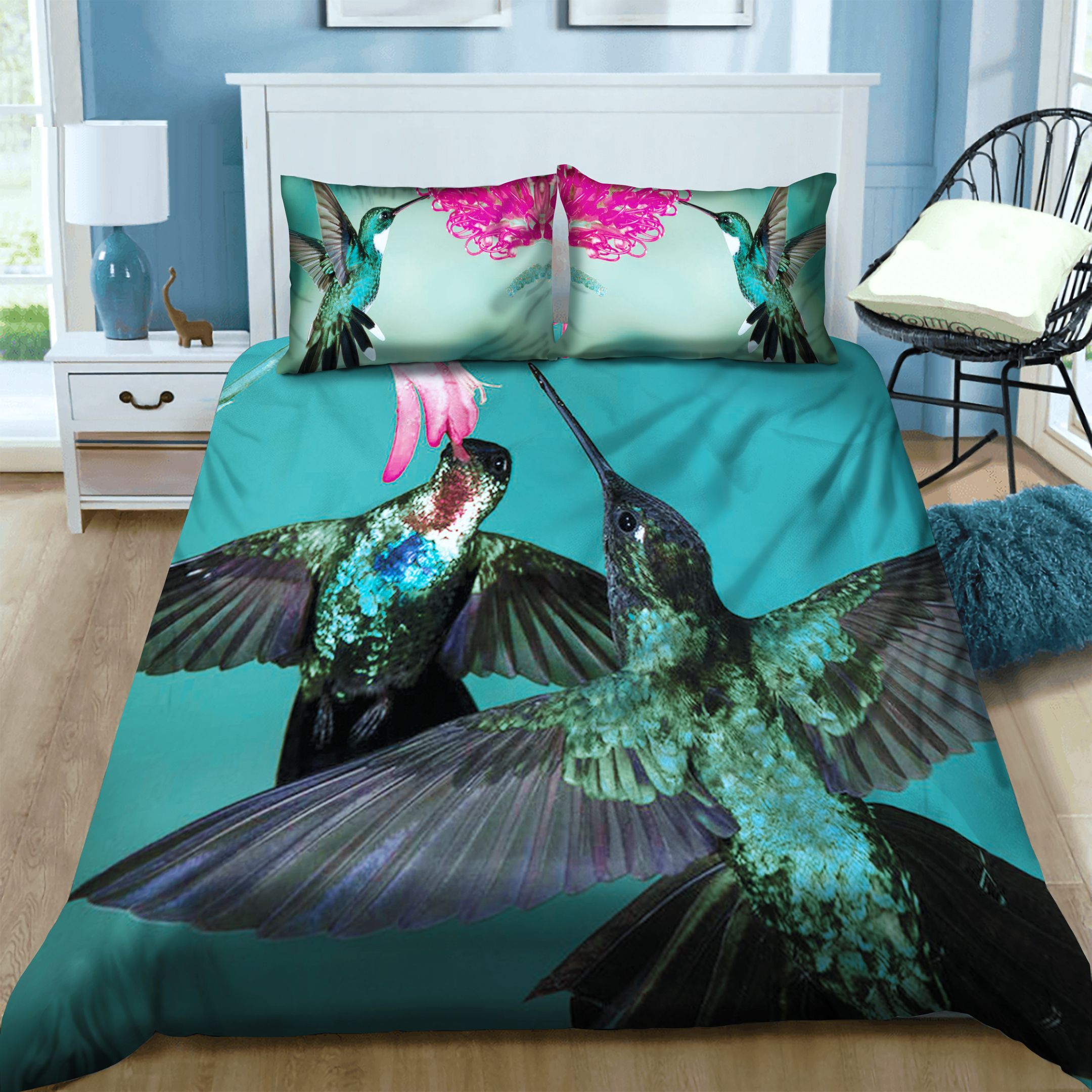 Hummingbird Bedding Set